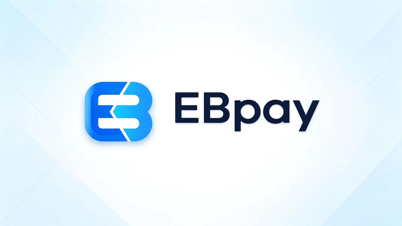 EBpay 蓝色标识配图；本站为独立科普网站